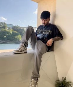 Fashion Nova Damian Straight Jeans - Grey New Today