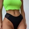 Fashion Nova Everyday Favorite Seamless Thong Panty - Black Teddies & Babydolls
