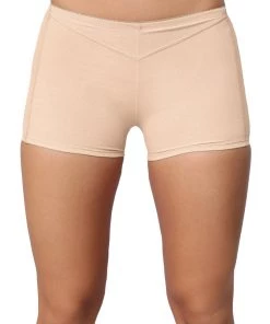 Mysite New Today Butt Lifter Boy Short - Beige