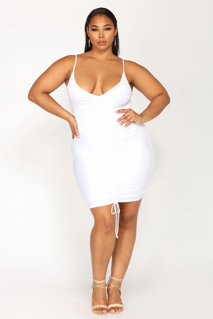 Fashion Nob Influencer Looks Shanghai Ruched Dress - White 10 Fashion Nob Influencer Looks Shanghai Ruched Dress - White