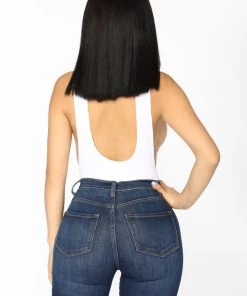 Mysite Adore You Bodysuit - White New Today