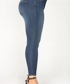 Fashion Nova Ezra Skinny Jeans - Dark