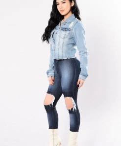 Fashion Nob Denim Craze Jacket - Light Wash