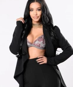 Mysite New Today Meet And Greet Blazer - Black