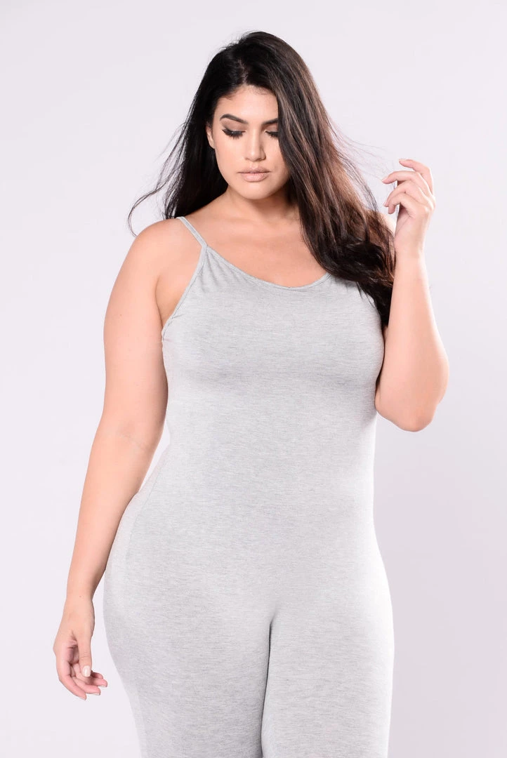 Mysite New Today Nova Season Jumpsuit - Heather Grey 16 Mysite New Today Nova Season Jumpsuit - Heather Grey