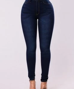 Fashion Nova I'll Be Your Everything Jeans - Dark