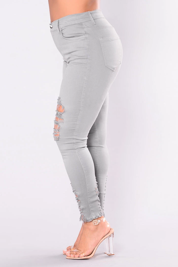 Mysite New Today Tell Your Boy Bye Jeans - Grey 10 Mysite New Today Tell Your Boy Bye Jeans - Grey