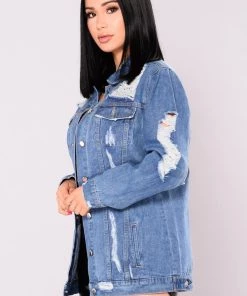 Mysite New Today So Me Denim Jacket - Medium
