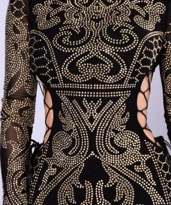 Fashion Nova Dynasty Studded Dress - Black Influencer Looks 14 Fashion Nova Dynasty Studded Dress - Black Influencer Looks