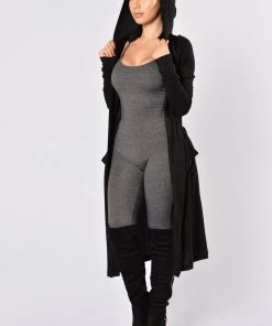 Fashion Nova Sunday Kind Of Love Duster Jacket - Black 12 Fashion Nova Sunday Kind Of Love Duster Jacket - Black