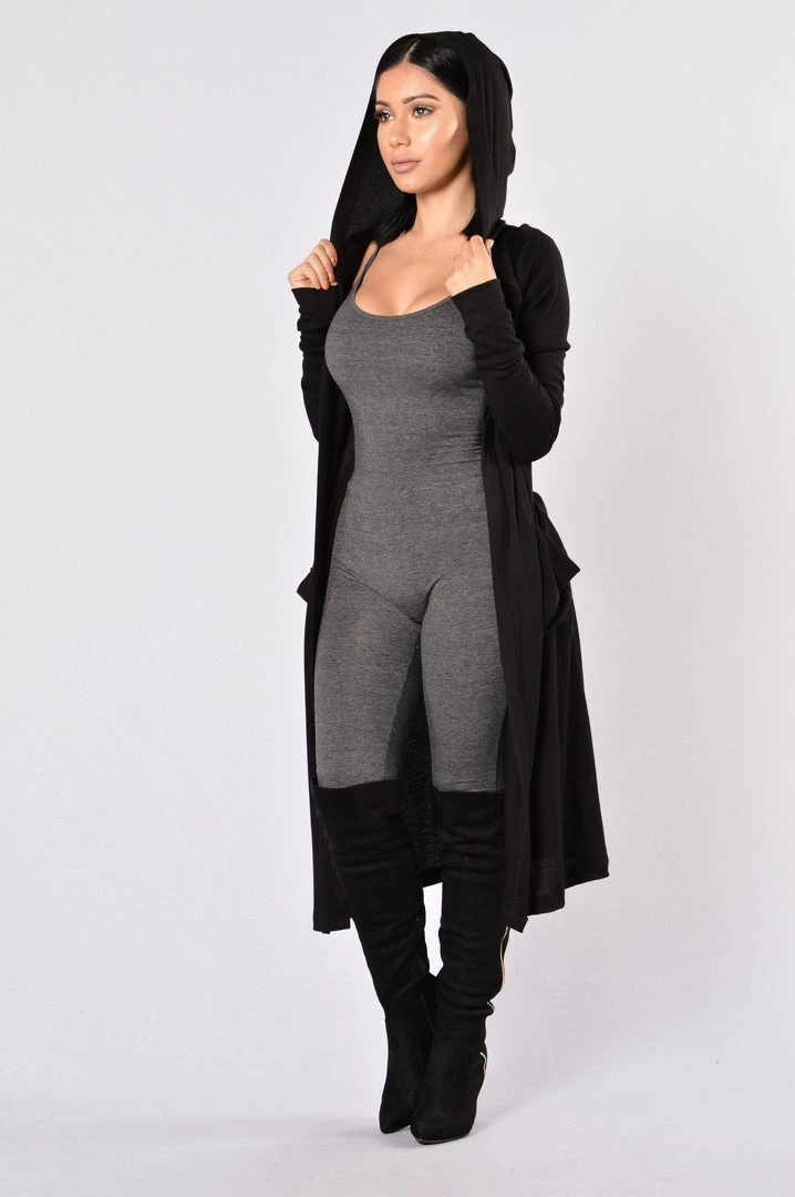 Fashion Nova Sunday Kind Of Love Duster Jacket - Black 3 Fashion Nova Sunday Kind Of Love Duster Jacket - Black