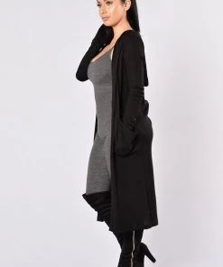 Fashion Nova Sunday Kind Of Love Duster Jacket - Black 14 Fashion Nova Sunday Kind Of Love Duster Jacket - Black