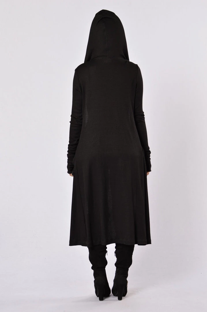 Fashion Nova Sunday Kind Of Love Duster Jacket - Black 4 Fashion Nova Sunday Kind Of Love Duster Jacket - Black