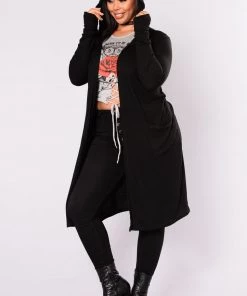 Fashion Nova Sunday Kind Of Love Duster Jacket - Black 16 Fashion Nova Sunday Kind Of Love Duster Jacket - Black