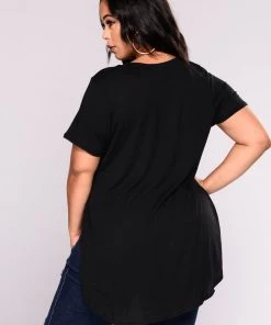 Mysite Laid Back Tee - Black