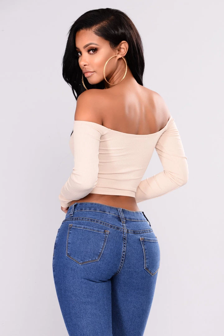 Mysite New Today Talk That Talk Off Shoulder Top - Ivory 3 Mysite New Today Talk That Talk Off Shoulder Top - Ivory