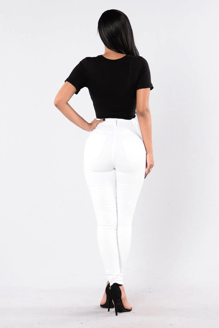 Mysite Hit The Freeway Jeans - White 7 Mysite Hit The Freeway Jeans - White