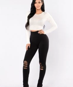 Fashion Nova Take Your Mind Off Leggings - Black Best Sellers