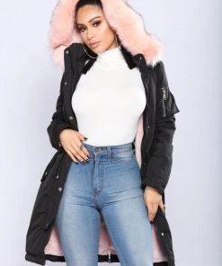 Fashion Nob Best Sellers Oh Baby Utility Jacket - Black