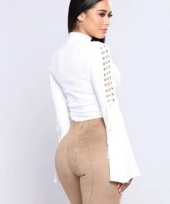 Fashion Nova Next To Me Mock Neck Sweater - Off White Teddies & Babydolls 11 Fashion Nova Next To Me Mock Neck Sweater - Off White Teddies & Babydolls