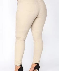 Fashion Nova Teddies & Babydolls Skinny Uniform Pants - Khaki 21 Fashion Nova Teddies & Babydolls Skinny Uniform Pants - Khaki