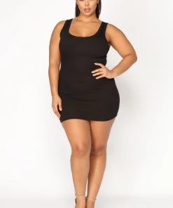 Mysite One Of The Boys Dress - Black New Today