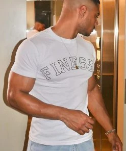 Mysite Finesse Short Sleeve Tee - White