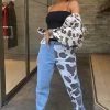 Fashion Nova Got Moooves Non Stretch Mom Jeans - Brown/combo