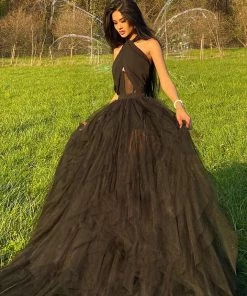 Fashion Nob Influencer Looks Hold Me All Night Maxi Dress - Black