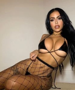 Fashion Nob Influencer Looks Hottie Fishnets - Black