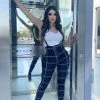 Fashion Nova Jump In The Ring II Jumpsuit - Black/White Teddies & Babydolls