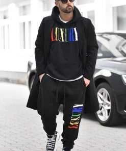 Fashion Nova Luxury Hoodie - Black