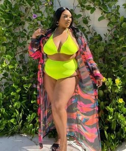 Fashion Nova Maui Mix And Match Brazilian Bikini Bottom - Lime