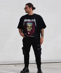 Mysite Metallica Short Sleeve Tee - Black/combo