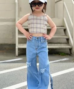 Mysite Mini I Said It I Meant It Top - Beige Influencer Looks