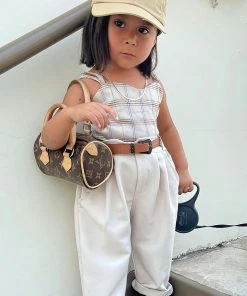 Mysite Mini I Said It I Meant It Top - Beige Influencer Looks