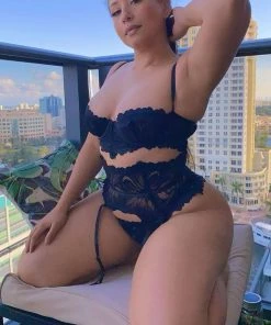 Fashion Nob Never Ending Love Lace Garter 3 Piece Set - Black 17 Fashion Nob Never Ending Love Lace Garter 3 Piece Set - Black