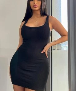 Mysite One Of The Boys Dress - Black New Today