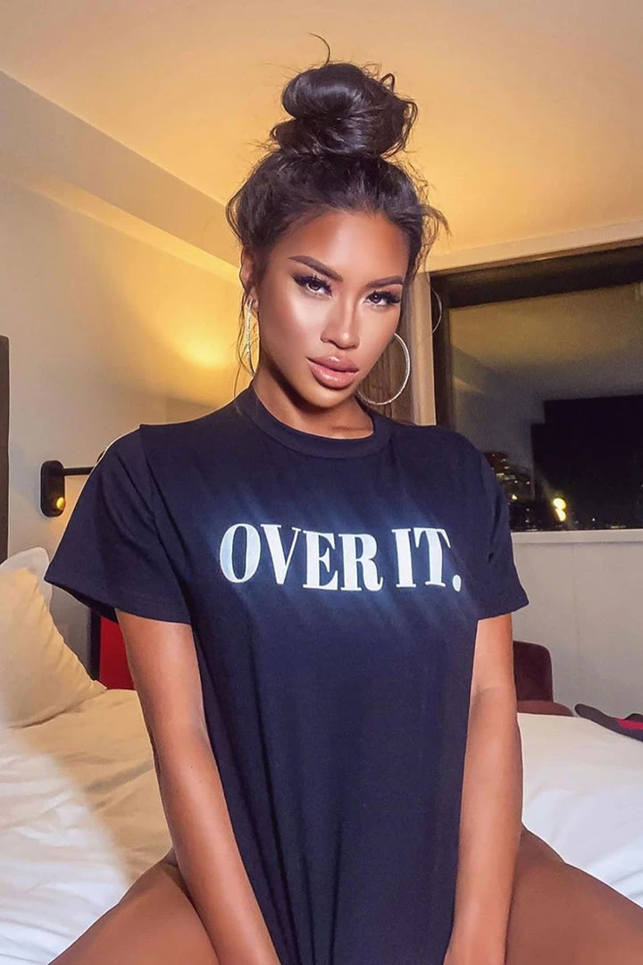 Fashion Nova Over It Tunic Top - Black Influencer Looks 1 Fashion Nova Over It Tunic Top - Black Influencer Looks