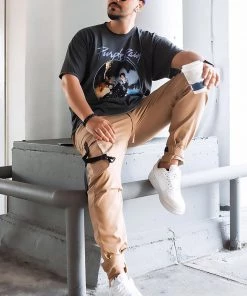 Fashion Nova New Today Purple Rain Short Sleeve Tee - Black/combo