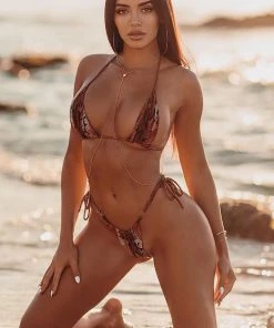 Mysite Formal Dresses Sakari Body Chain - Gold