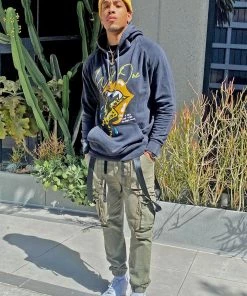 Mysite See The Poison Cargo Jogger - Olive New Today