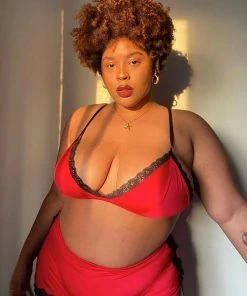 Fashion Nob Sleeping Beauty 3 Piece PJ Set - Red/Black 15 Fashion Nob Sleeping Beauty 3 Piece PJ Set - Red/Black