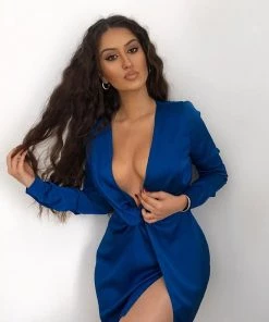 Fashion Nob Sugar Free Dress - Royal