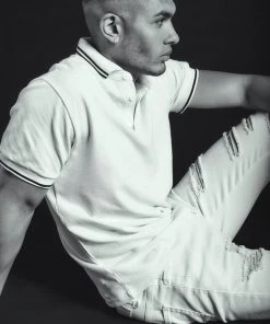 Fashion Nova Wilson Short Sleeve Polo - White New Today