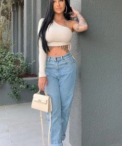 Fashion Nova You Want It I Got It Top - Cream