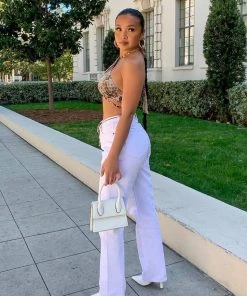 Fashion Nova You're My Person Mini Bag - White Teddies & Babydolls